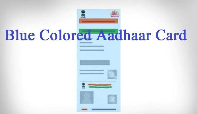 Blue Aadhaar Card: ब्लू आधार कार्ड क्या है और इसे कैसे बनाया जाता है, इन लोगो को मिलता है यह आधार कार्ड