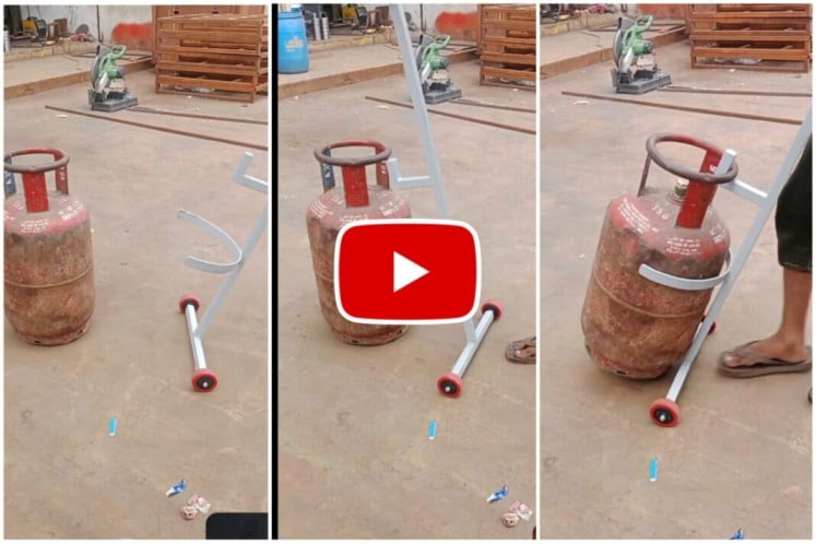 Desi Jugaad: शख्स ने बनाया LPG Gas Cylinder उठाने वाला Jugaad, 2 करोड़ से अधिक लोगो ने दिया ऐसा रिएक्शन