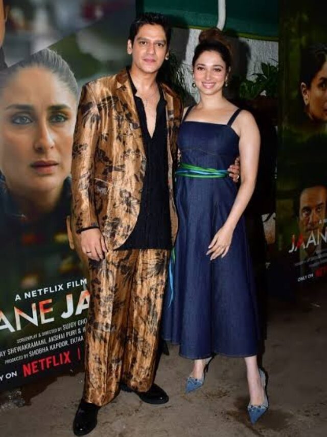 Jaane Jaan Screening: गर्लफ्रेंड तमन्ना भाटिया के साथ पहुंचे विजय