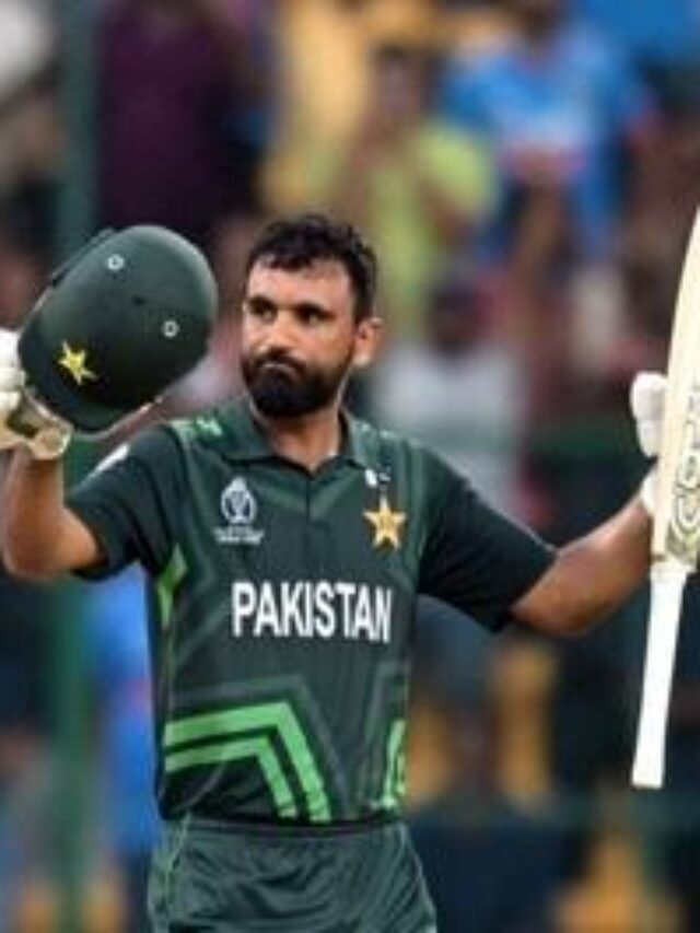 Fakhar Zaman smashes fastest ODI World Cup hundred by Pakistan batter