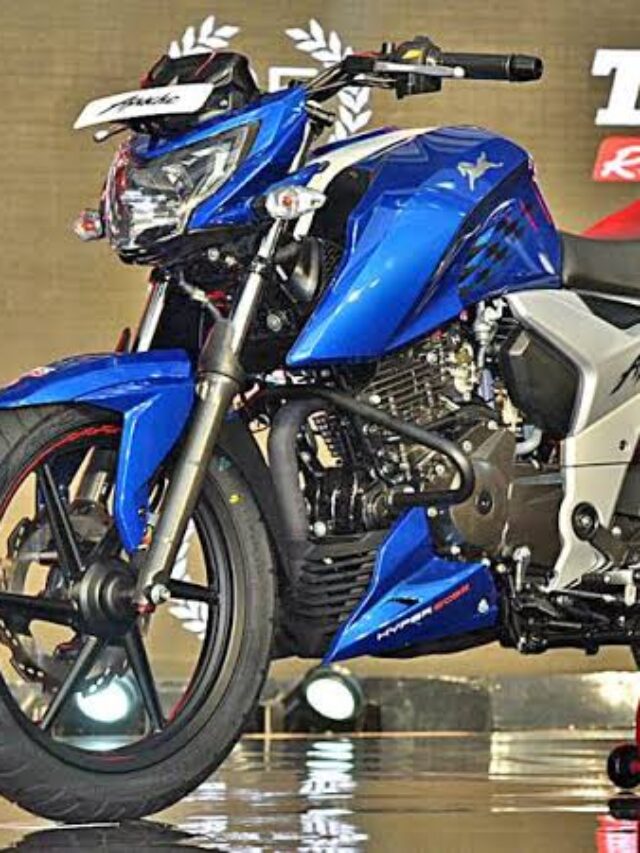 TVS Apache RTR 160 4V अपने कमाल के लूक के साथ मचा रही है तबाही, कीमत