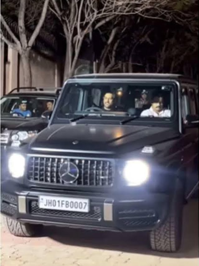 MS Dhoni brings home a new AMG G63 worth Rs 3.30 crore