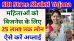 SBI Stree Shakti Yojana 2024 | State Bank is giving a loan of 25 lakhs to women, apply like this