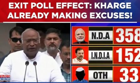 Exit Poll 2024 Results: Mallikarjun Kharge told the bureaucracy, do not succumb to any unconstitutional method