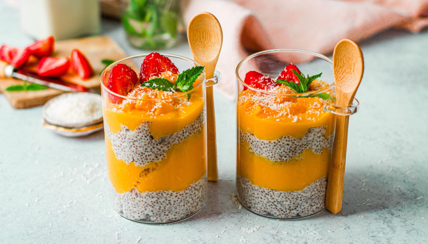 Make delicious and healthy Mango Chia Seeds Pudding in summer, you will also say wow after eating it