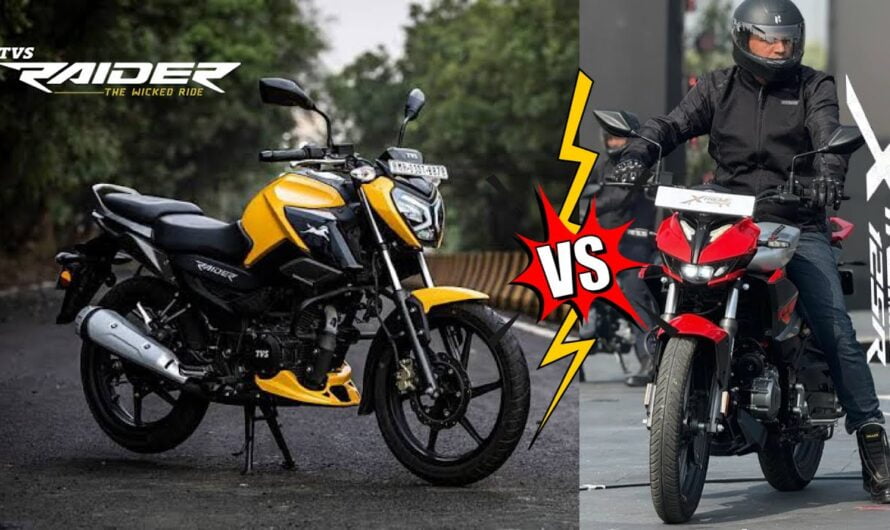 Hero Xtreme 125R vs TVS Raider : स्पोर्टी, आकर्षक और फीचर से भरपूर 125 सीसी commuter motorcycles