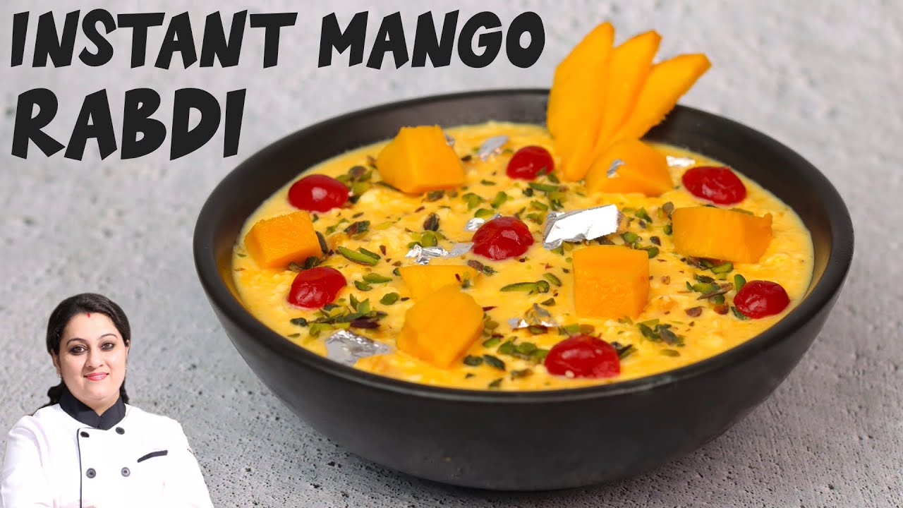 Mango Rabri: Not just mango shake, this time make delicious rabri with mango, the recipe is very easy