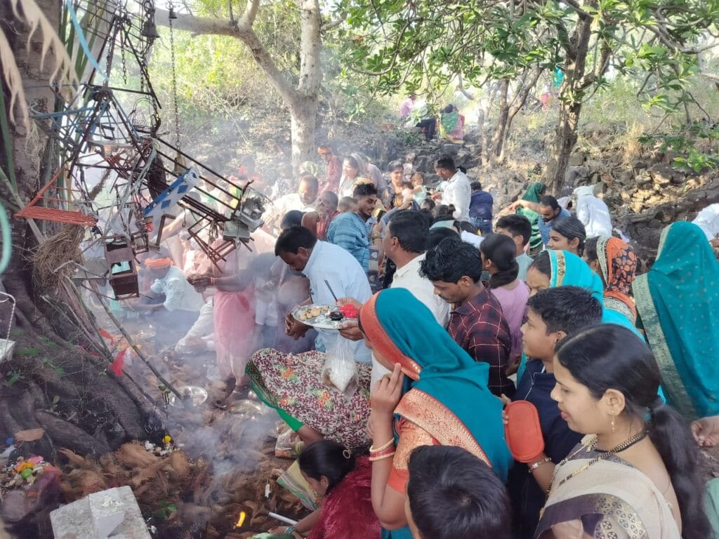 ग्राम पंचायत बानूर में प्रतिवर्षानुसार भरा दैय्यत बाबा का जतरा। मेला।