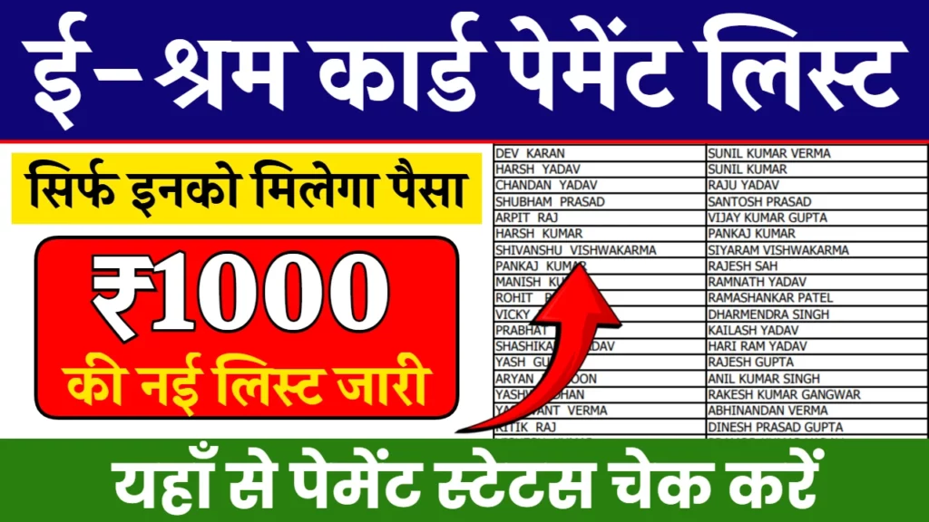 e shram card payment list 1024x576 1